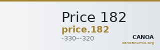 Price 182 — CANOA