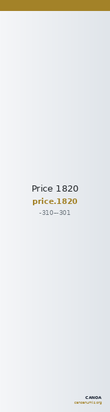 Price 1820 — CANOA