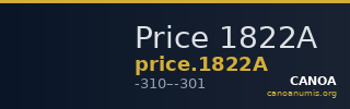 Price 1822A — CANOA