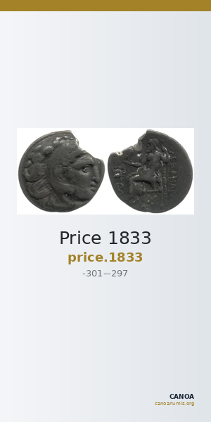 Price 1833 — CANOA