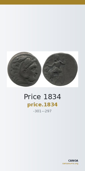 Price 1834 — CANOA