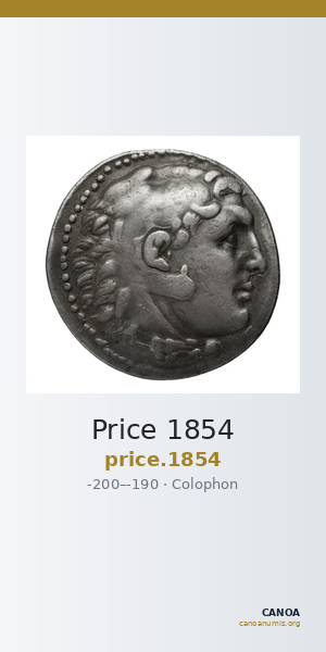 Price 1854 — CANOA