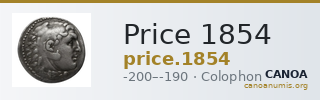 Price 1854 — CANOA