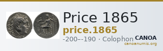 Price 1865 — CANOA