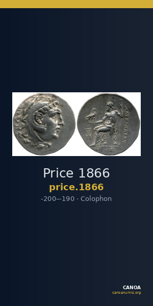 Price 1866 — CANOA