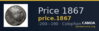Price 1867 — CANOA