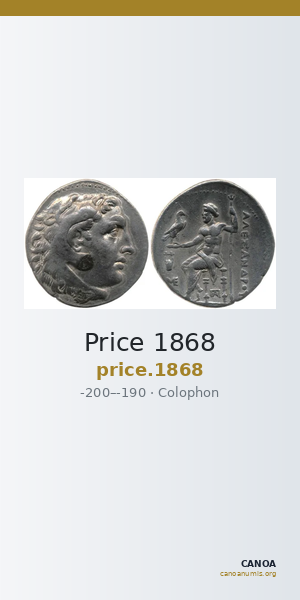 Price 1868 — CANOA