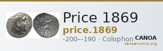 Price 1869 — CANOA