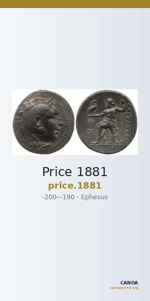Price 1881 — CANOA