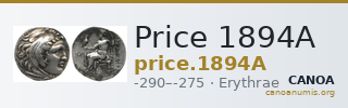 Price 1894A — CANOA
