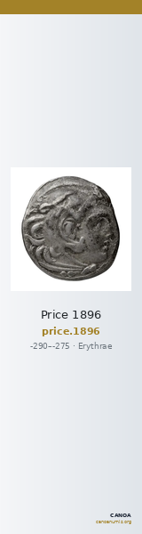 Price 1896 — CANOA