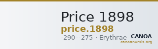 Price 1898 — CANOA