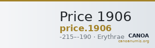 Price 1906 — CANOA