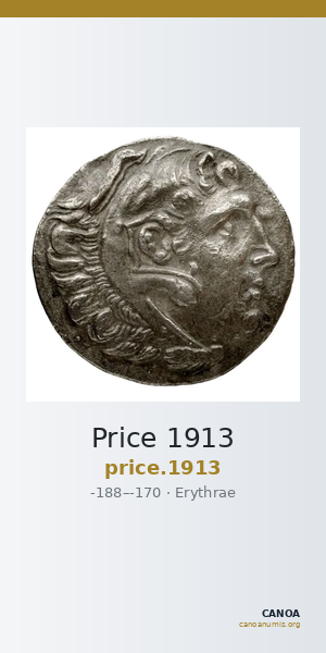 Price 1913 — CANOA