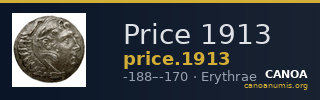Price 1913 — CANOA