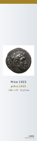 Price 1915 — CANOA