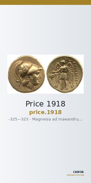Price 1918 — CANOA