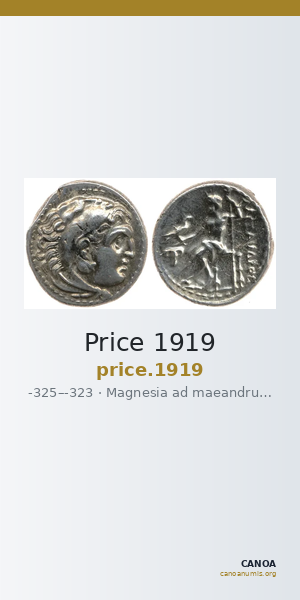 Price 1919 — CANOA