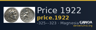 Price 1922 — CANOA