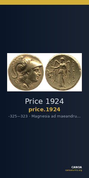 Price 1924 — CANOA