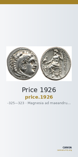 Price 1926 — CANOA
