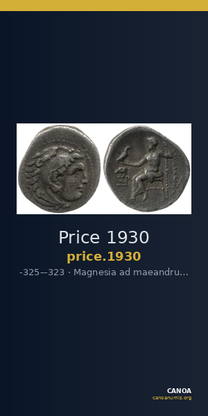 Price 1930 — CANOA
