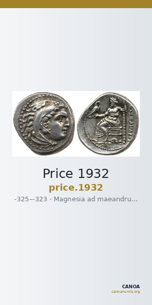 Price 1932 — CANOA