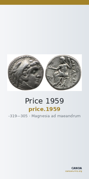 Price 1959 — CANOA