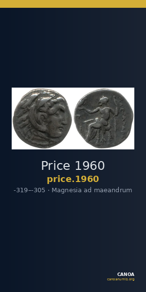 Price 1960 — CANOA