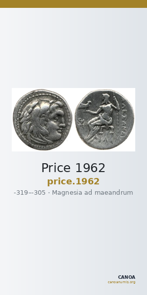 Price 1962 — CANOA
