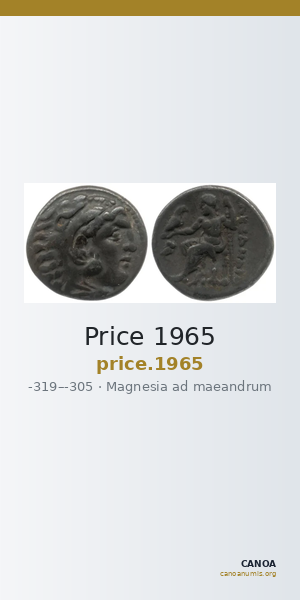Price 1965 — CANOA