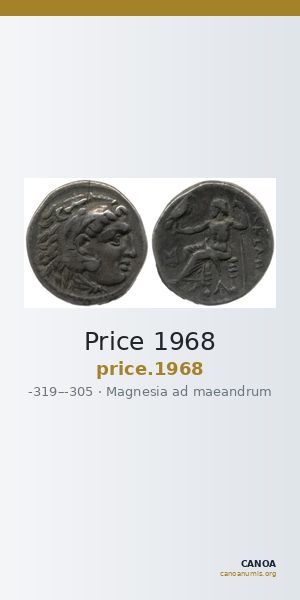 Price 1968 — CANOA
