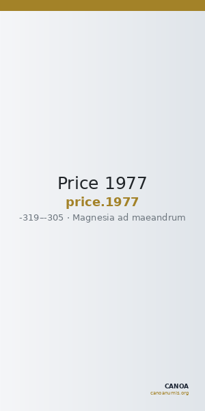Price 1977 — CANOA
