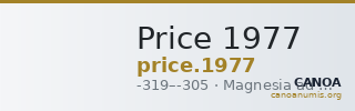 Price 1977 — CANOA