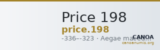 Price 198 — CANOA
