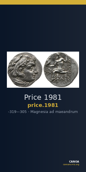 Price 1981 — CANOA