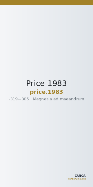 Price 1983 — CANOA