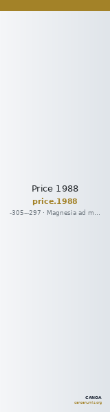 Price 1988 — CANOA