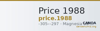 Price 1988 — CANOA
