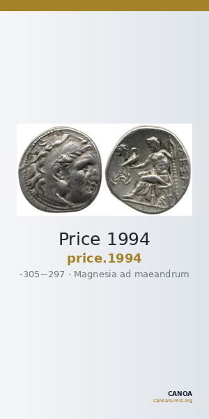 Price 1994 — CANOA