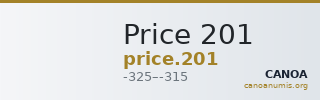Price 201 — CANOA