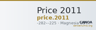 Price 2011 — CANOA