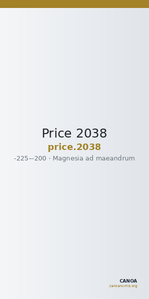 Price 2038 — CANOA