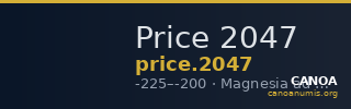 Price 2047 — CANOA