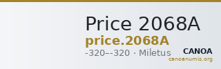 Price 2068A — CANOA