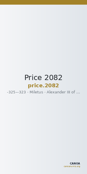 Price 2082 — CANOA