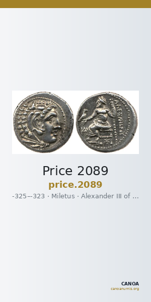 Price 2089 — CANOA