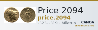 Price 2094 — CANOA