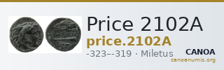 Price 2102A — CANOA