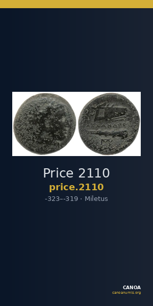 Price 2110 — CANOA